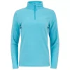 Generator POLAIRE FEMME EMBER 1/4 ZIP FLEECE BLEU