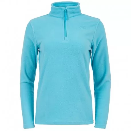 Generator POLAIRE FEMME EMBER 1/4 ZIP FLEECE BLEU