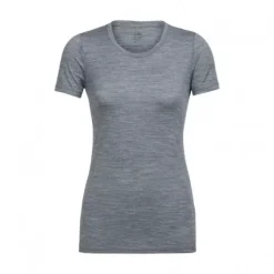 Generator T-SHIRT FEMME MERINO TECH LITE SHORT SLEEVE GRIS