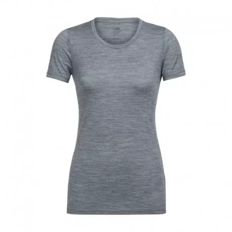 Generator T-SHIRT FEMME MERINO TECH LITE SHORT SLEEVE GRIS
