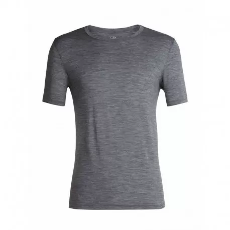 Generator T-SHIRT HOMME MERINO TECH LITE SHORT SLEEVE CREWE GRIS
